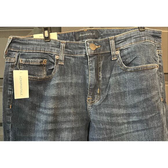 AEROPOSTALE Womens Aero Mid Rise Bootcut Jean-12R - Picture 5 of 7